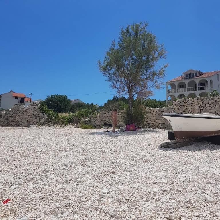 Ferienwohnung In Arbanija Mit Meerblick, Balkon, Klimaanlage, W-Lan 5137-1 Traù Esterno foto