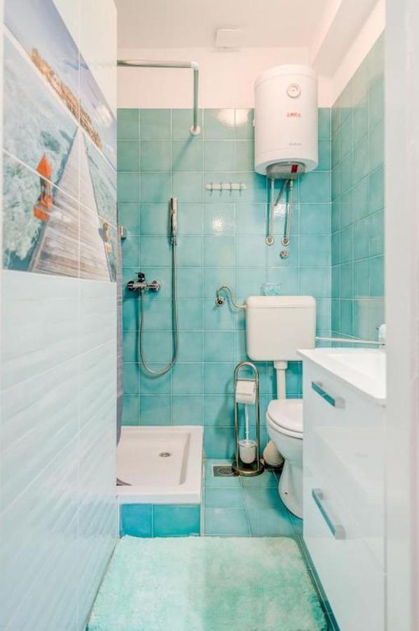 Ferienwohnung In Arbanija Mit Meerblick, Balkon, Klimaanlage, W-Lan 5137-1 Traù Esterno foto